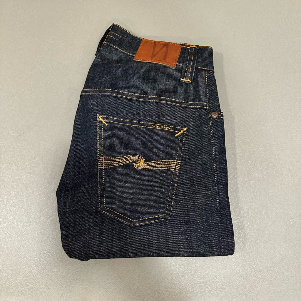 Preloved Nudie Jeans Thin Finn Dry Twill Denim W28 Unisex