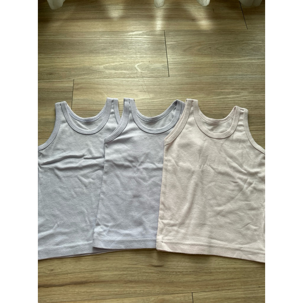 PRELOVED kaos dalam singlet anak 1 set isi 3pcs