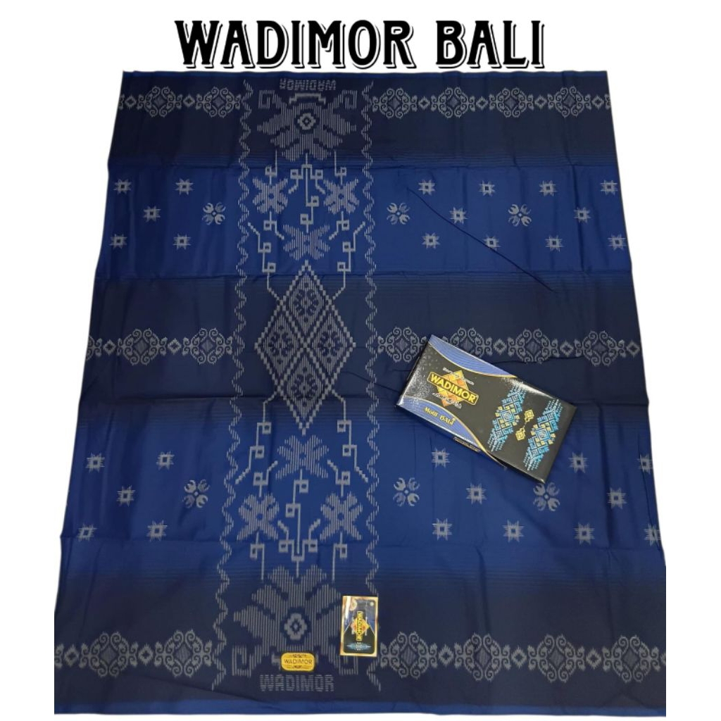 Sarung Wadimor motif bali original-Sarung motif
