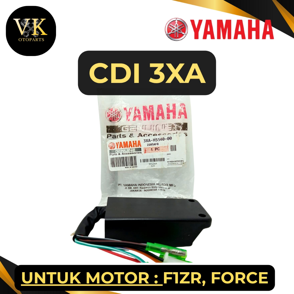 CDI 3XA ORIGINAL ASLI YAMAHA MOTOR F1ZR FORCE ONE PRODUK BERKUALITAS ASLI 100% ORIGINAL YAMAHA YGP .