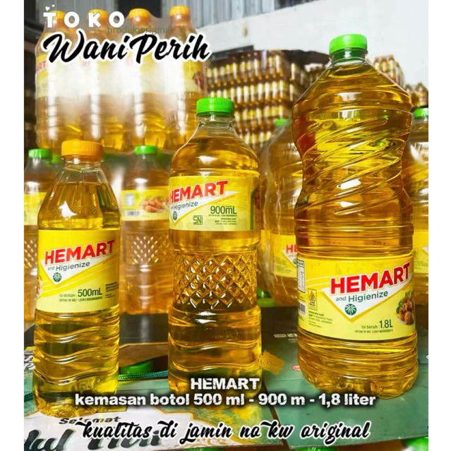hemart botol 1.8 liter/pcs