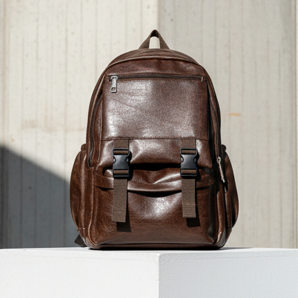 LEATHER Tas Ransel Kulit Pria BackPack Kulit Premium Produk Lokal
