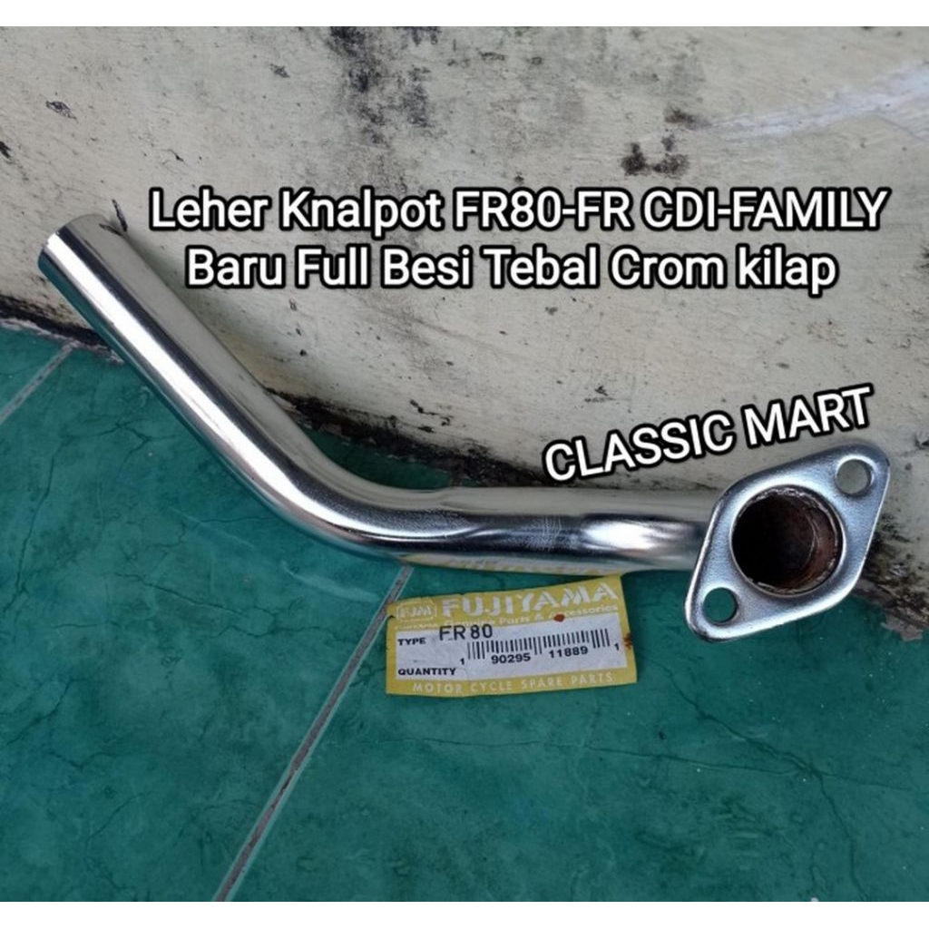 LEHER KNALPOT SUZUKI FR70 FR80 FR 80 NOS PRESISI