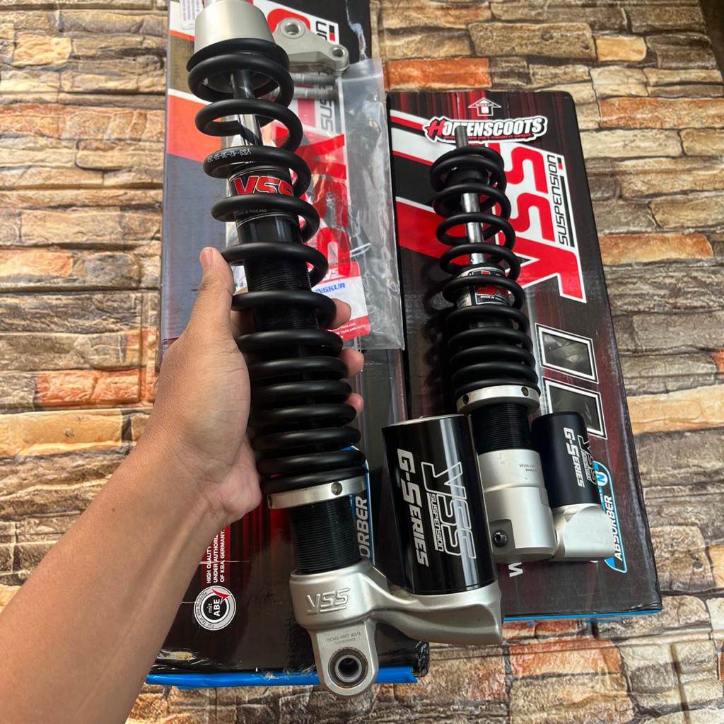 Shockbreaker YSS G-Series Black Vespa Sprint Primavera