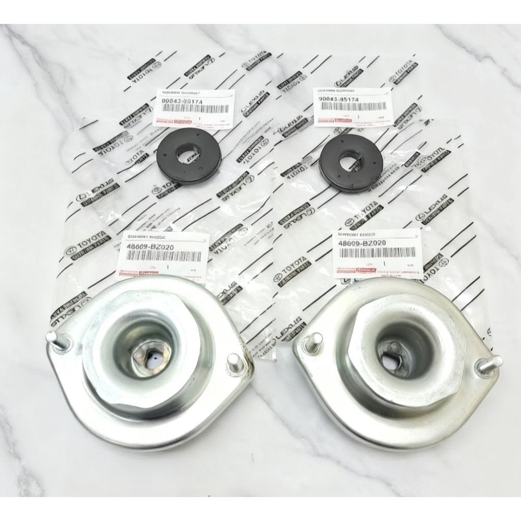 Support Shock & Bearing Support Agya Ayla OEM 1 Set 4 Pcs
