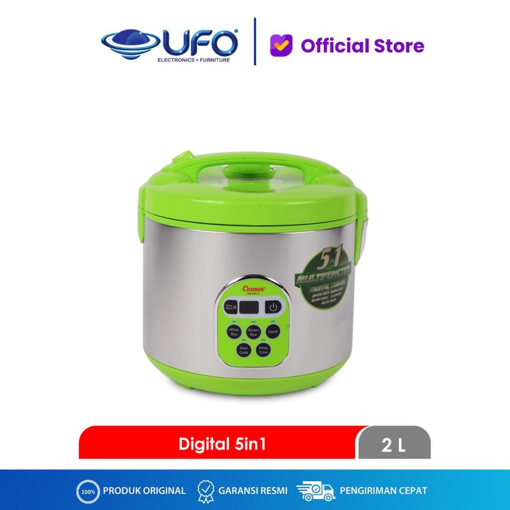 Cosmos Rice Cooker Digital Rice Cooker CRJ2301D - 2L