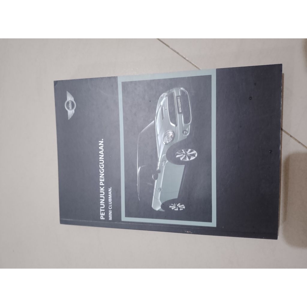 buku manual mini Cooper clubman