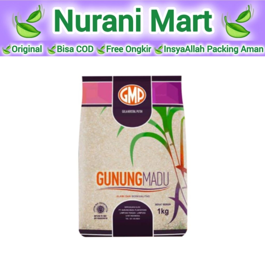 Gula Pasir Gunung Madu 1 Kg