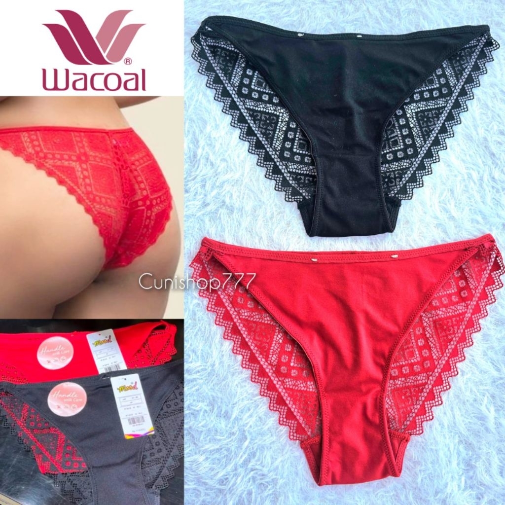 PANTY WACOAL SEXY LOOK MINI M L LL TRANSPARAN LACE IP 3216 CD CELANA DALAM RENDA WANITA IP3216