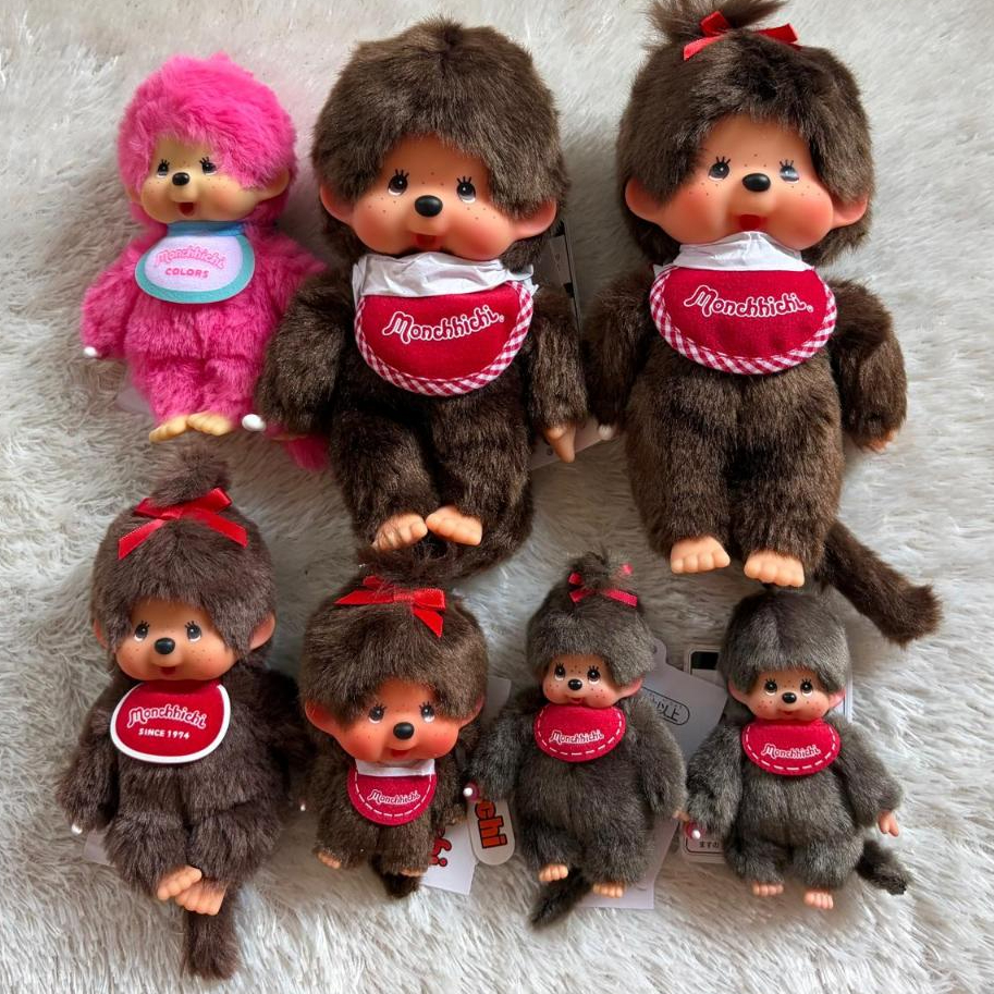 Monchhichi | Boneka Monchhichi | Gantungan Kunci Monchhichi | Monchhichi Doll | Monchhichi Keychain