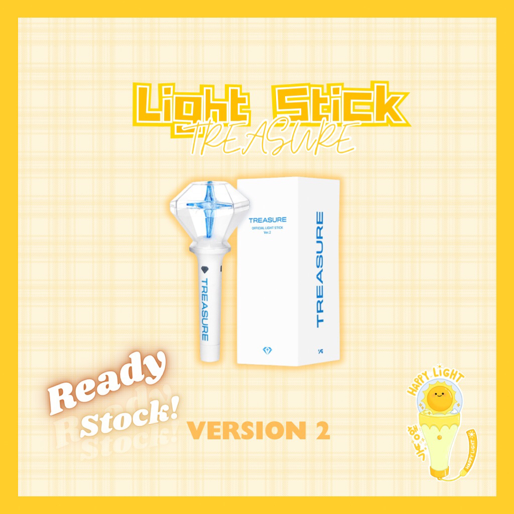 [READY STOCK INDONESIA] TREASURE LIGHTSTICK VER 2 OFFICIAL FROM WEVERSE