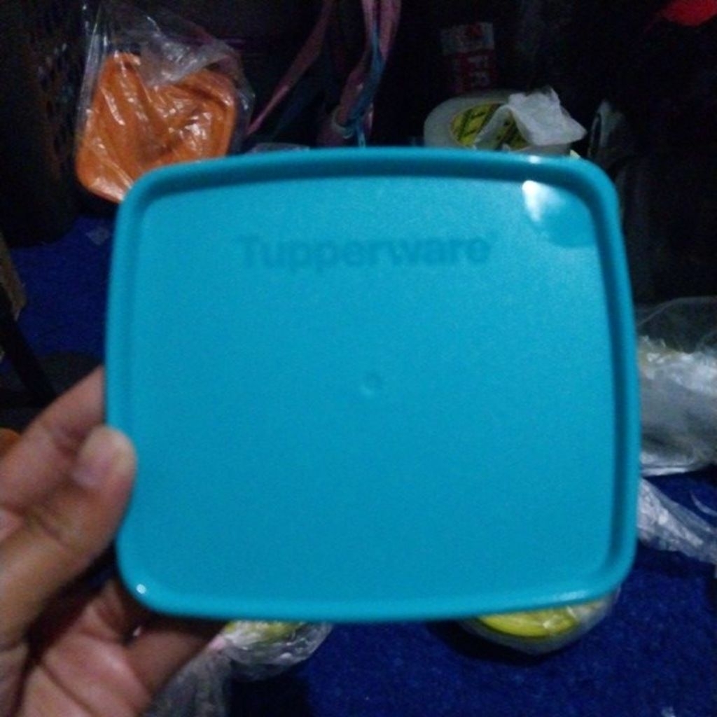 BARU TUTUP SQUARE ROUND TUPPERWARE