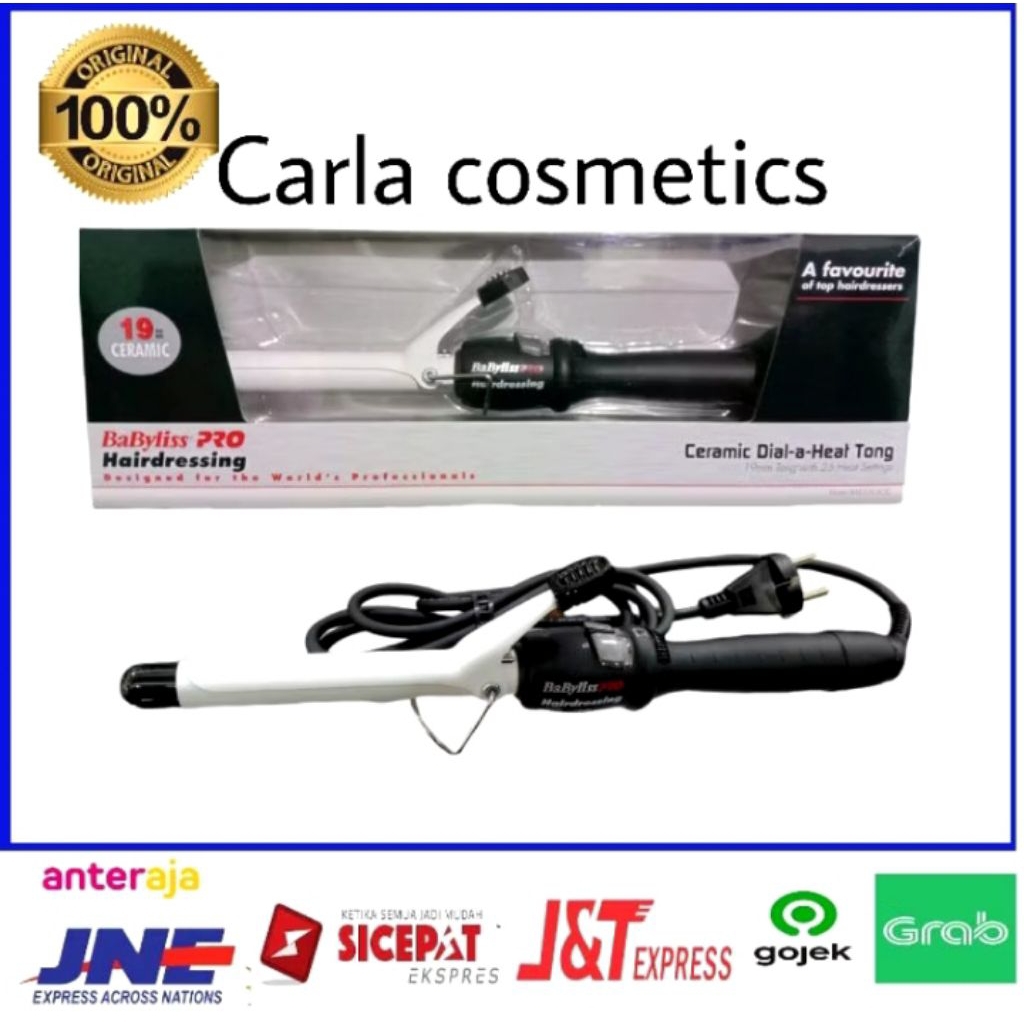 Catokan rambut Curly BaByliss pro hairdressing 24mm/Catok rambut Curly BaByliss pro, Babyliss pro cu