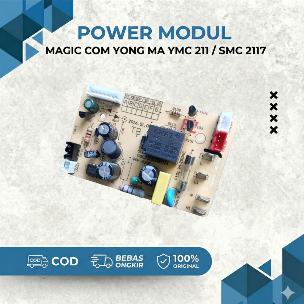 Modul Power PCB Magic com Yong Ma YMC 211 / SMC 2117  Original (Sudah Di Tes)