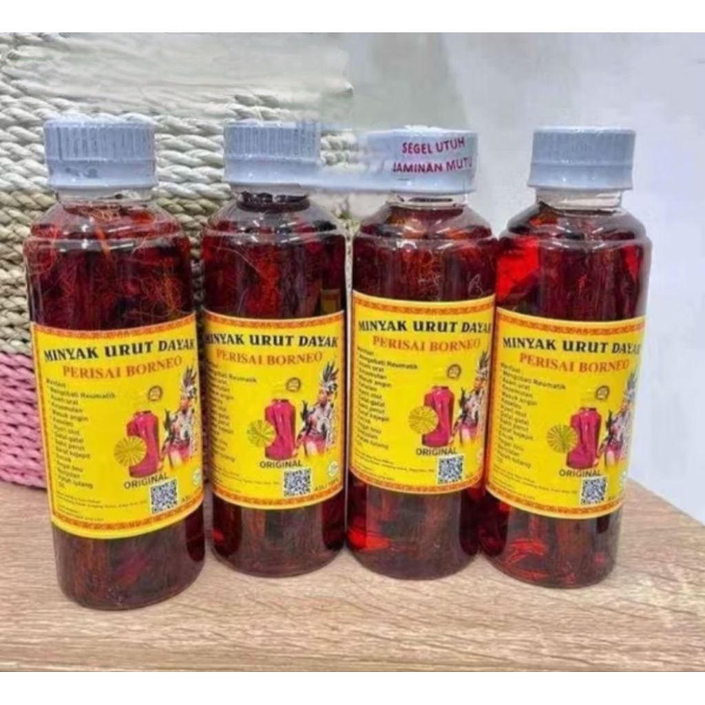 Minyak Urut Dayak Perisai Borneo