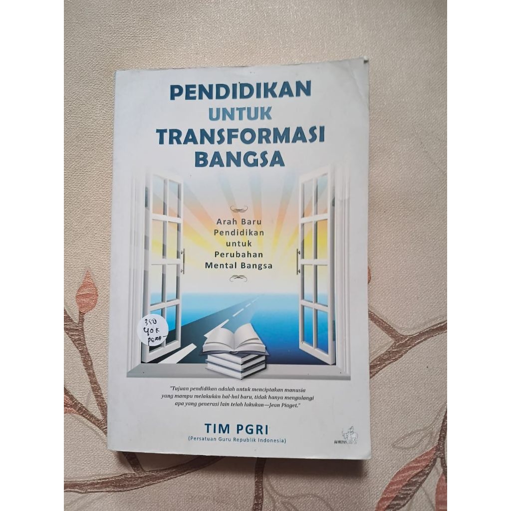 Pendidikan untuk Transformasi Bangsa