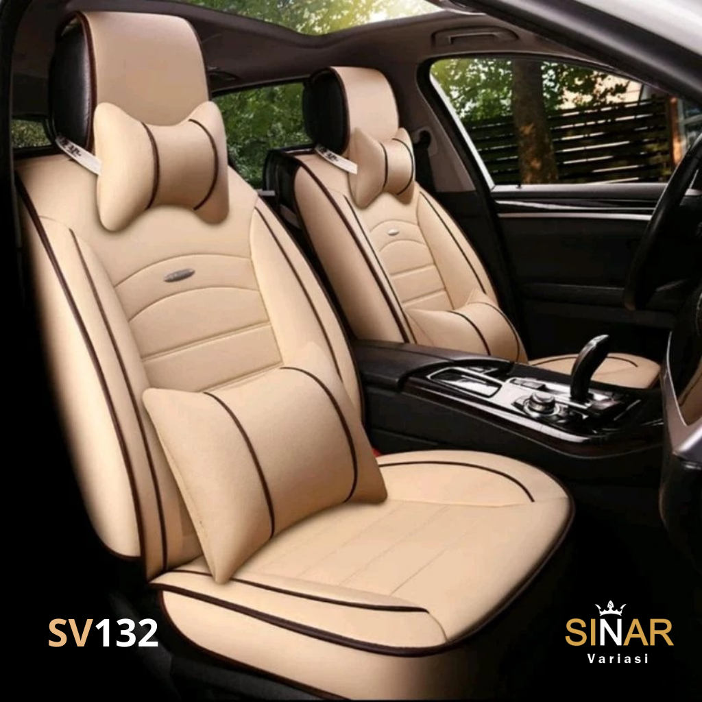SINAR VARIASI JOK MOBIL Sarung Jok Mobil Presisi 3 Baris Innova Reborn Pajero Fortuner Palisade Alph