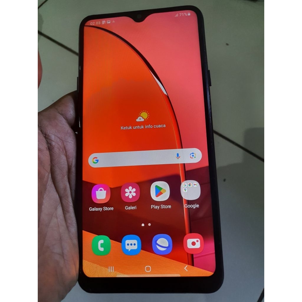 SAMSUNG A20S RAM 4/64 SECOND