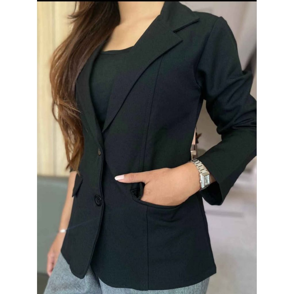 Jas blazer wanita blazer wanita jas wanita jas blazer jas slimfit blazer slinfit korean style outfit