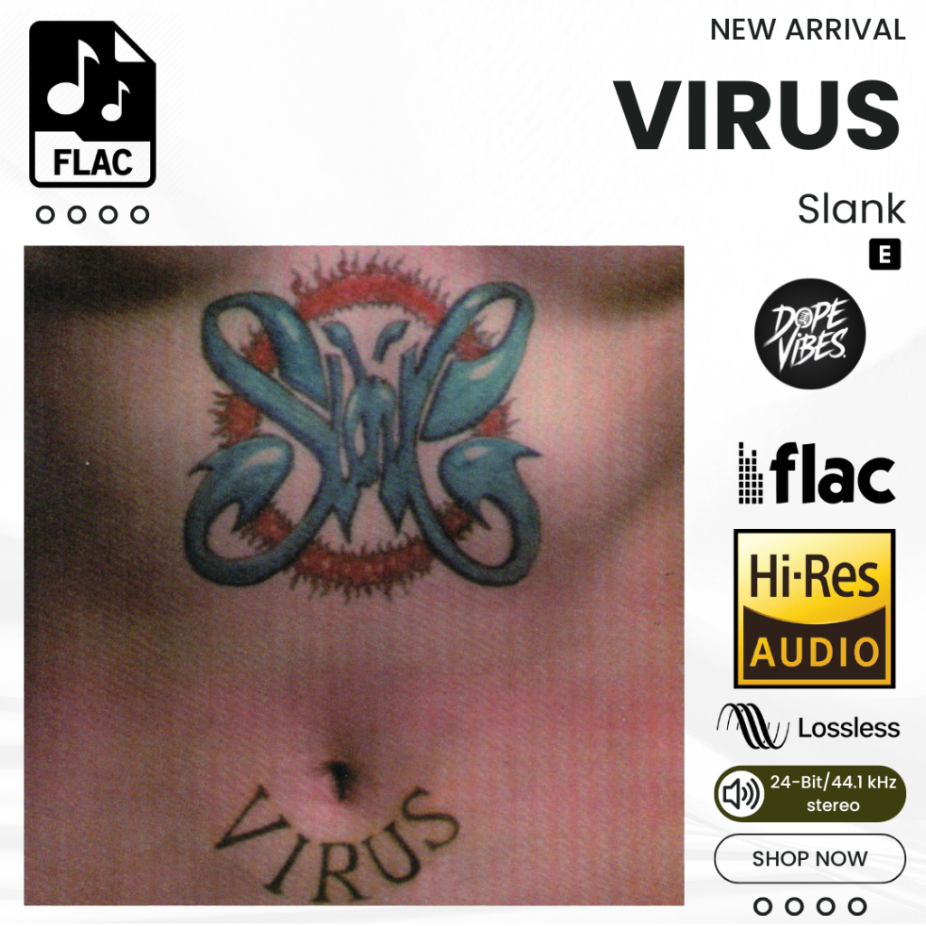 Virus (2000) Slank Album Lagu FLAC Hi-Res Lossless 24-Bit/44.1 kHz