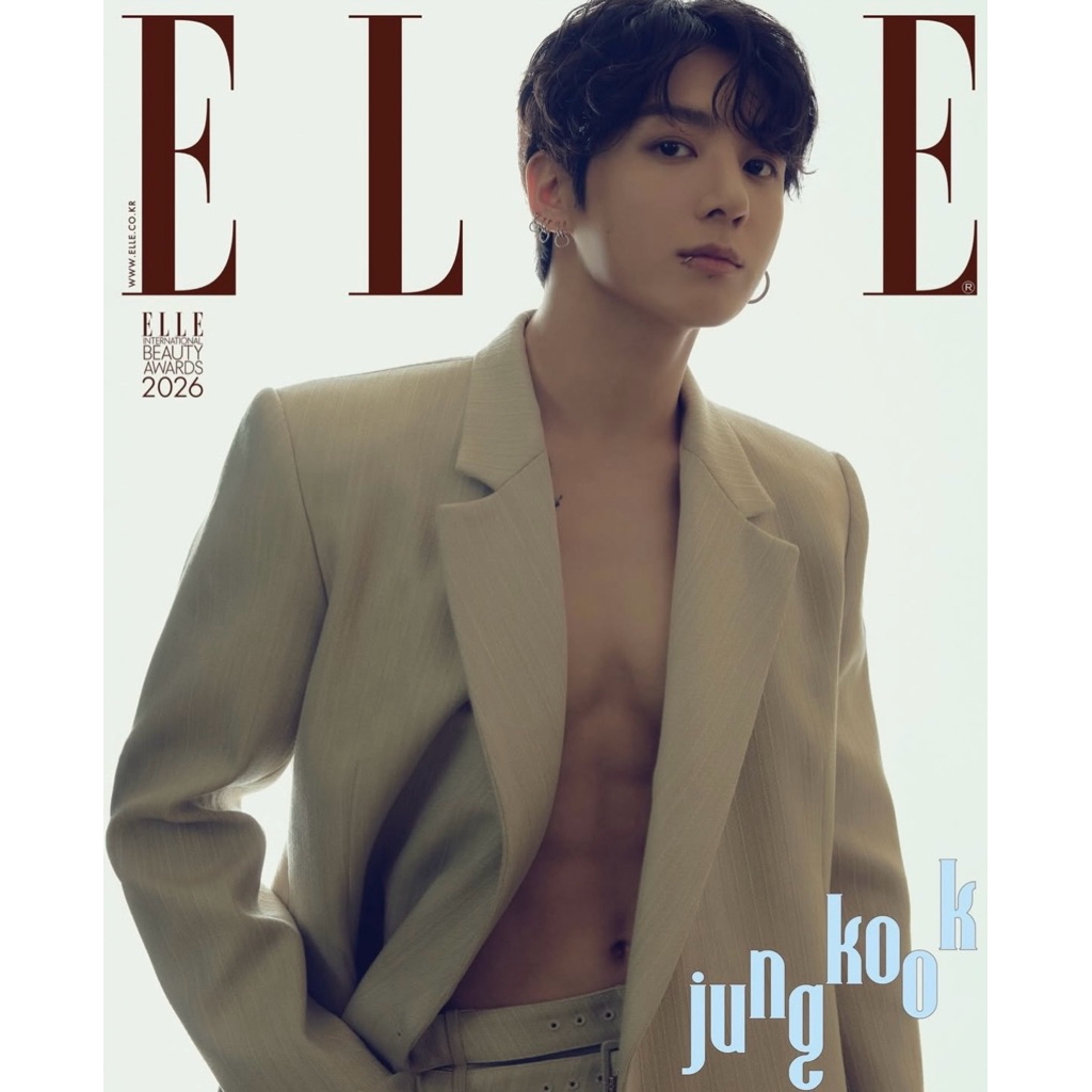 [ORDER] BTS JK JUNGKOOK ELLE MAGAZINE COVER