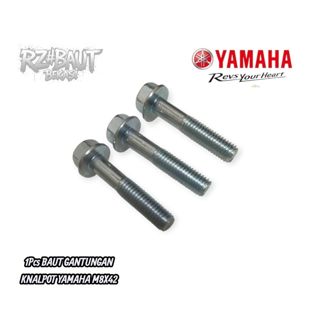 FLANGE BOLT M8X55_BAUT TOPI DRAT 12 KUNCI 12
