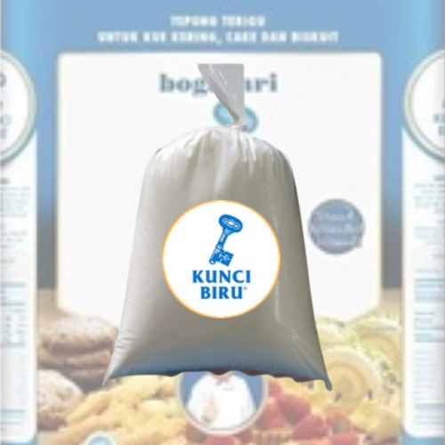 Tepung Terigu Kunci Biru repack / curah