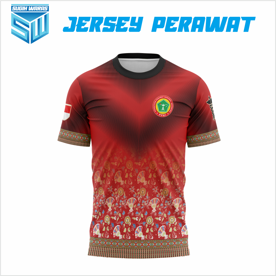 JERSEY PERAWAT INDONESIA / KAOS DRIFIT PPNI PENDEK / Kaos keren PPNI Baju perawat