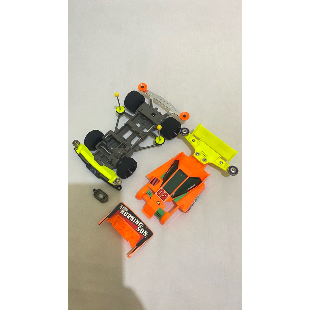 Tamiya FM Chassis Neo Burning Sun MIJ Marking Crimson Glory