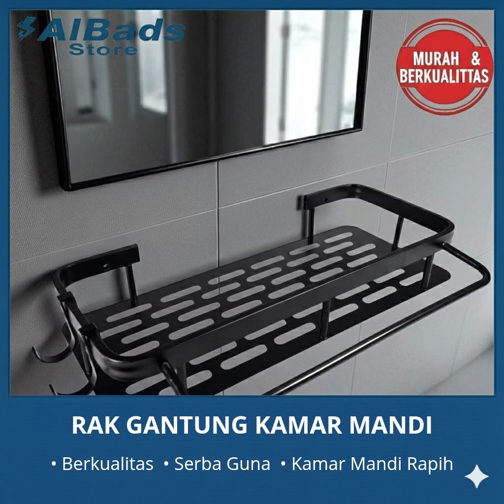 Rak Gantung Organizer Kamar Mandi | Rak Gantung Cuci Piring | Rak Gantung Kamar mandi Cuci piring