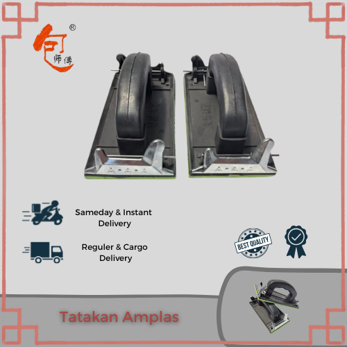 Tatakan Amplas / Dudukan Kain Amplas Gagang Hitam