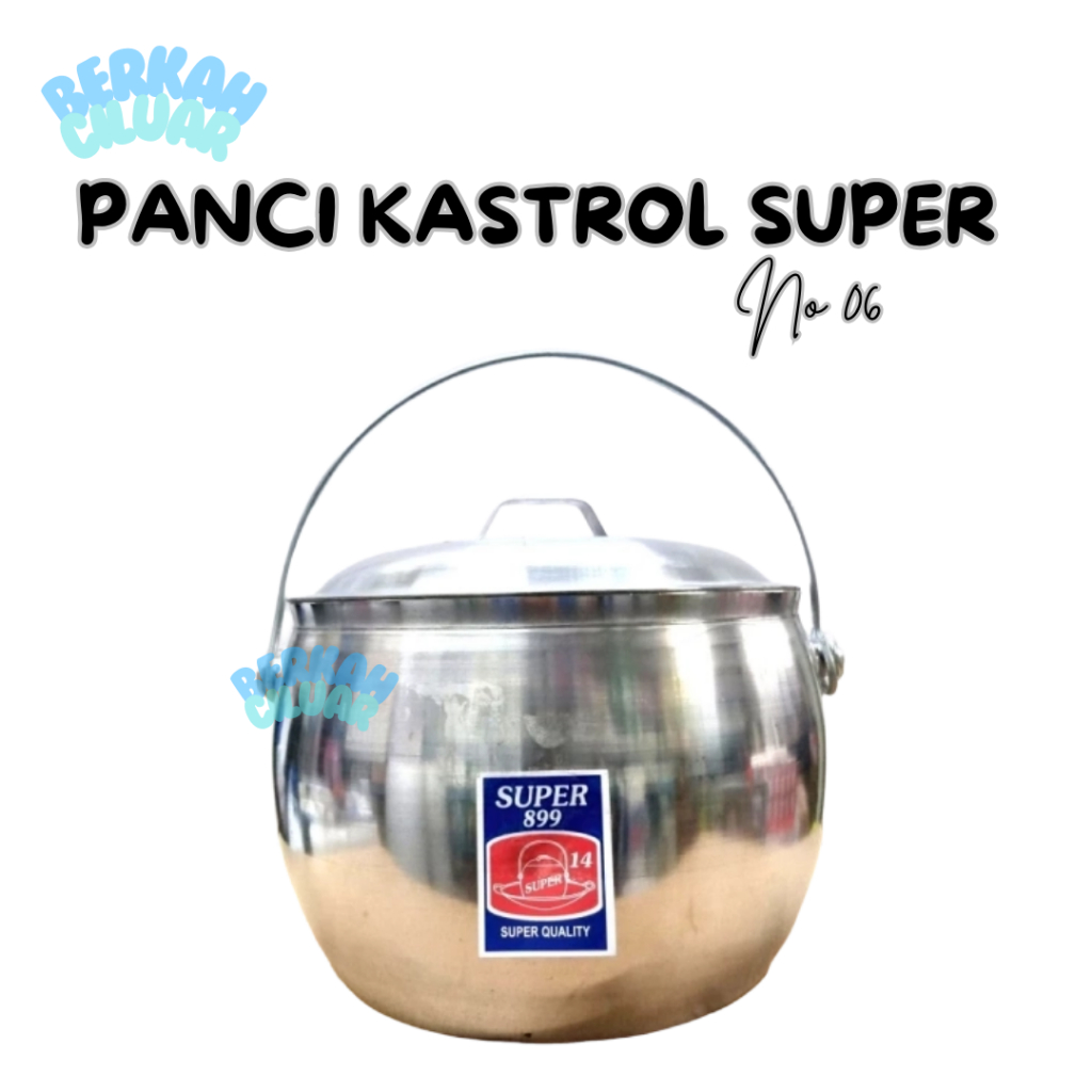 Set Panci Kastrol No. 06 / Panci Periuk Nasi Liwet Super