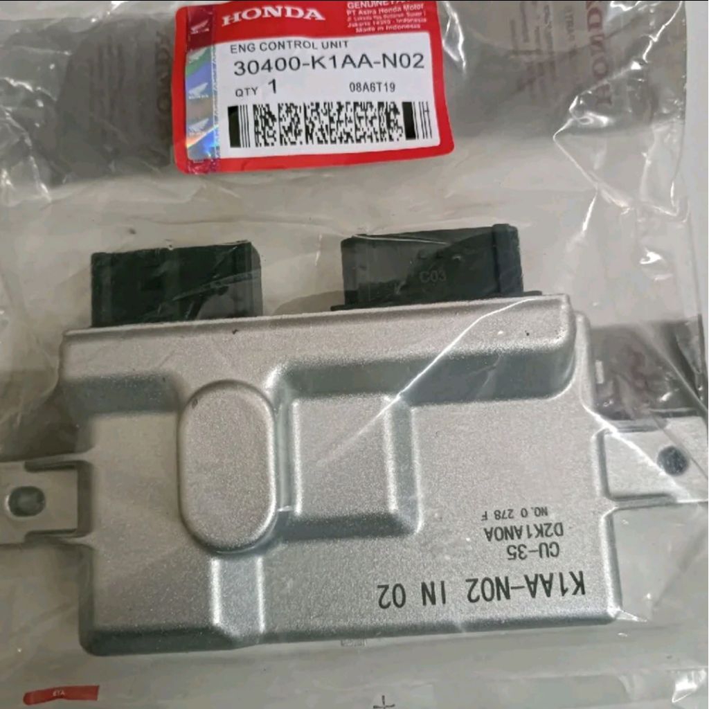 ECCU ECM 30400-K1AA-NO2 ECU CDI BEAT LED DELUX, BEAT STREET ESP, GENIO K1AA-NO2- IN O2 NON ISS