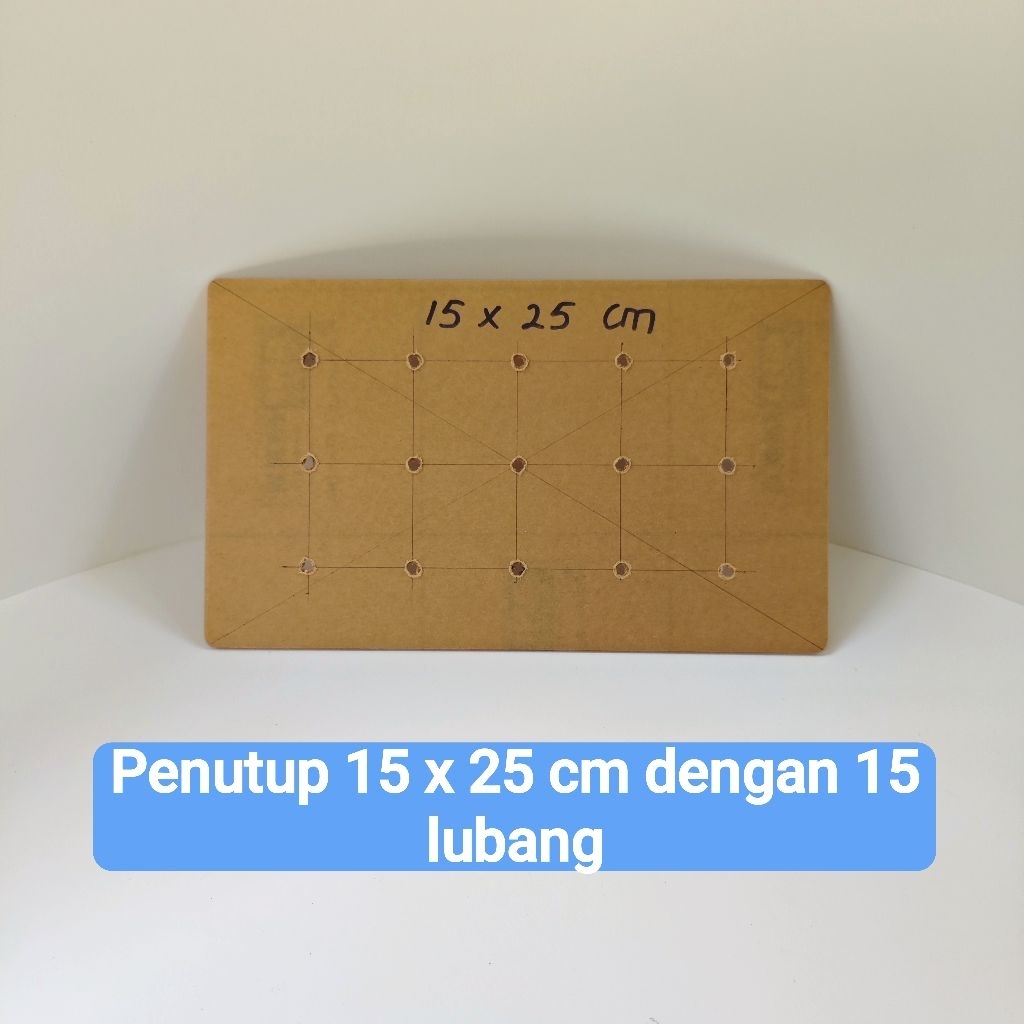 Lembaran  Akrilik Bening ketebalan 2mm untuk Penutup Aquarium  dengan lubang udara