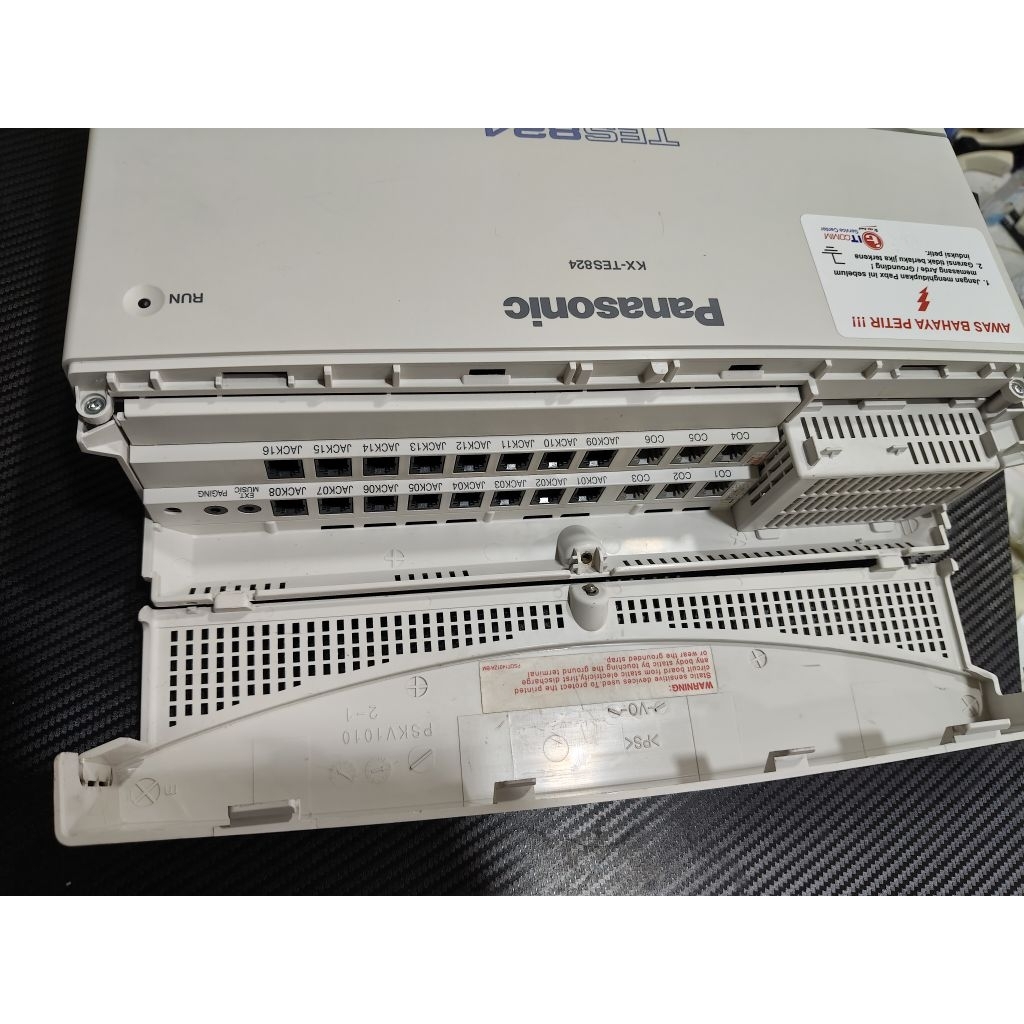 PABX Panasonic KX-TES824 kapasitas 6line 16extension GARANSI 12 BULAN like new kondisi 97%