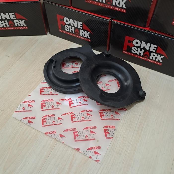 F-One Shark FOS Karet Tatakan Per / Karet Bantalan Per Belakang Bawah Toyota Yaris Lele 2014-ON / Vi