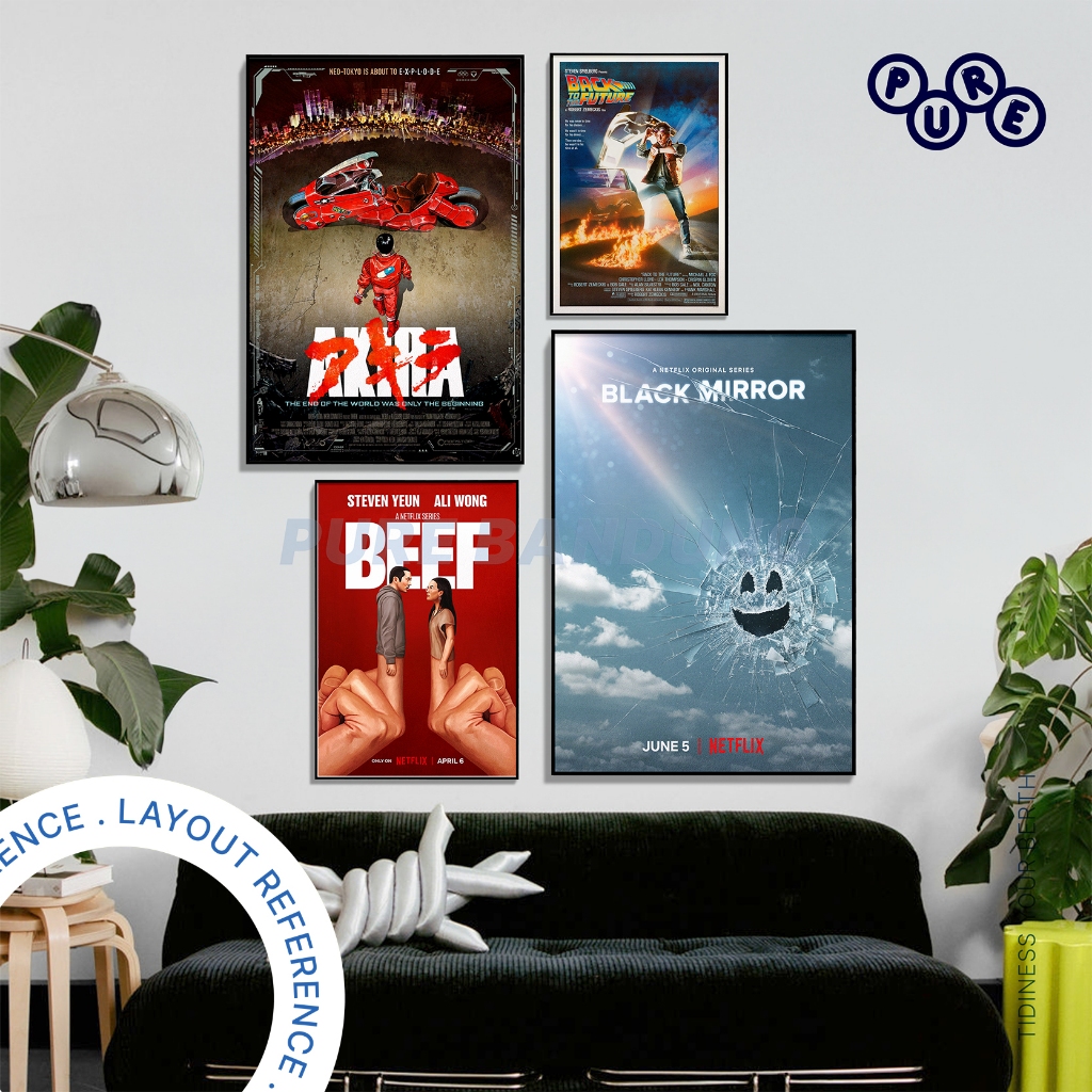 PURE BANDUNG – Frame Poster Movie Cult Collection Limited Edition | Poster Film Legendaris & Series 