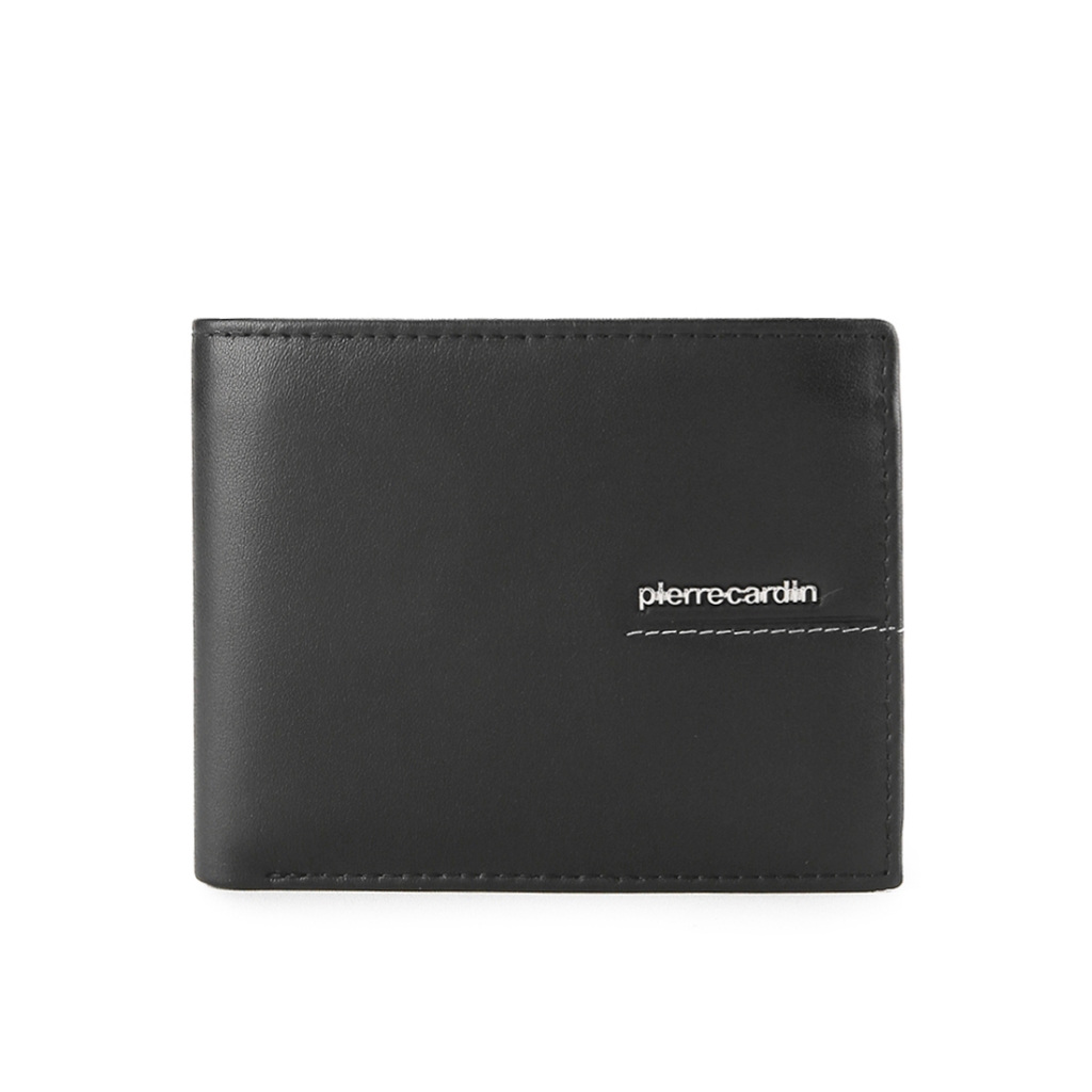 Pierre Cardin Dompet Lipat Pendek Pria Kulit 0111429501BLA