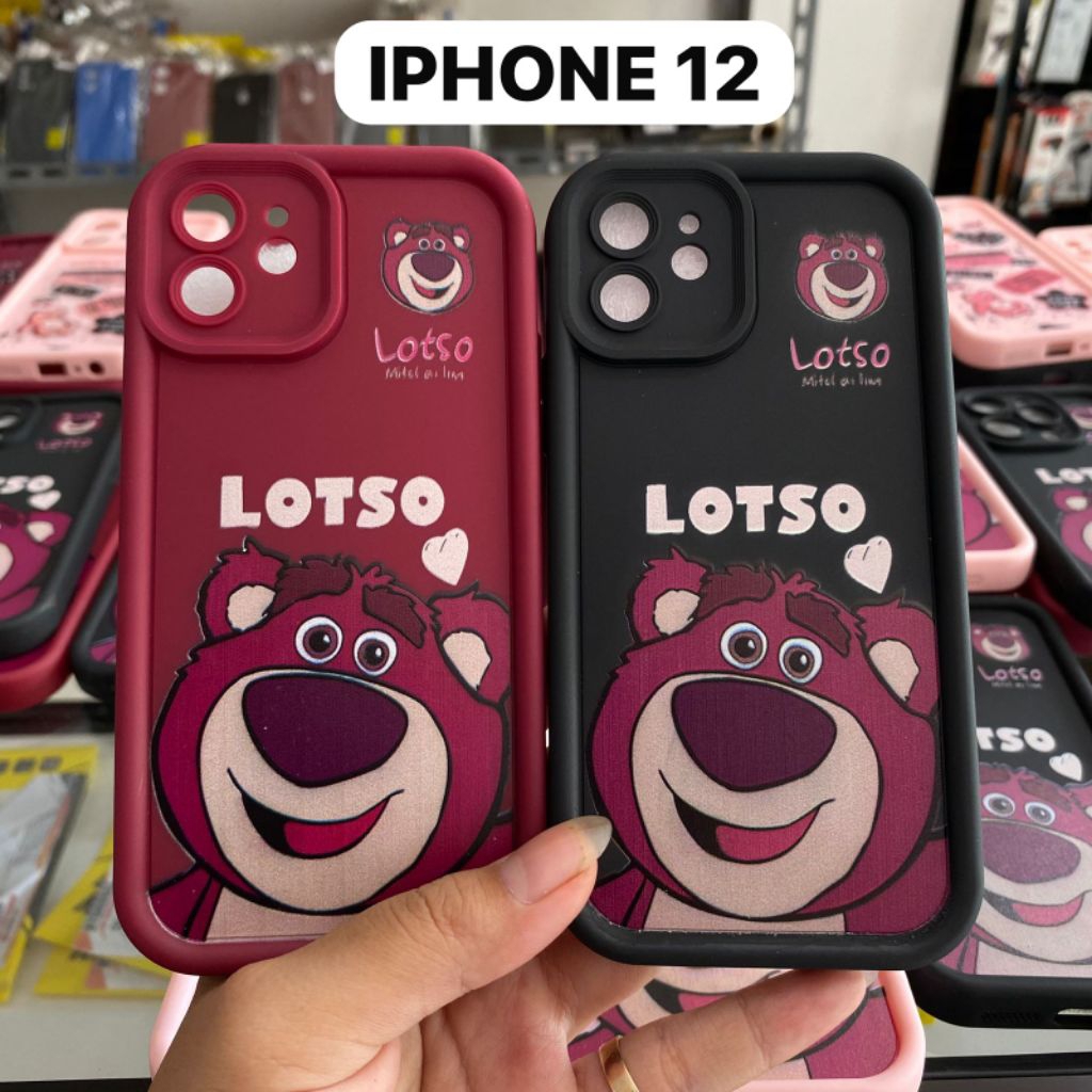 CASING SILIKON MOTIF LOTSO IPHONE 12 / IPHONE 12 PRO / IPHONE 12 PRO MAX