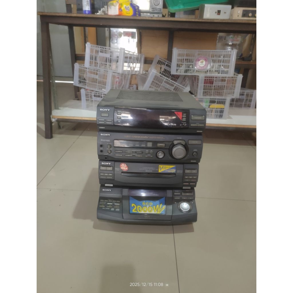 HEAD SUPER COMPO SONY LBT V9800 .2000 WATT PMPO