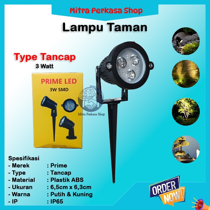 Lampu Taman Tancap/Tempel Lampu Sorot LED / Lampu Spot Sorot Taman Tancap/Tempel Lampu Taman Led /Ha