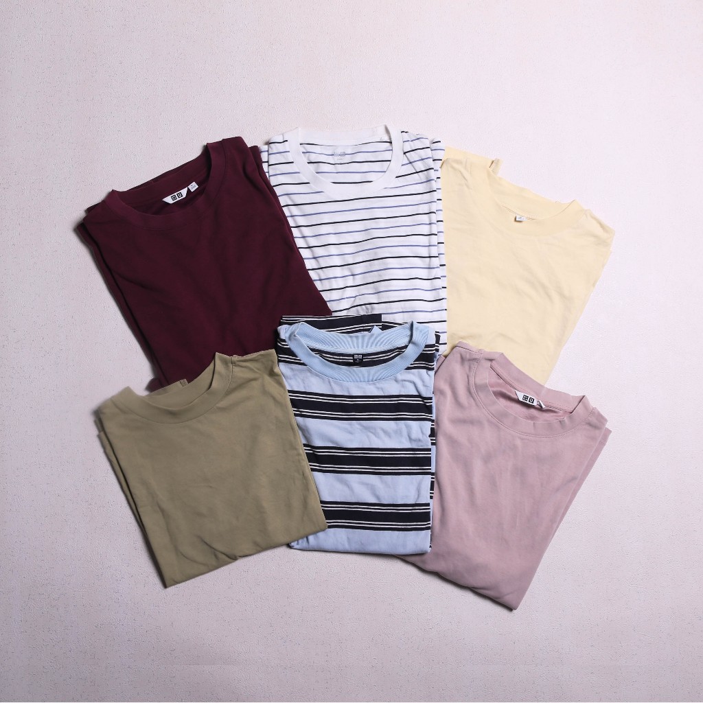 Uniqlo Airism - Stripe - Overized T-shirt (XL)