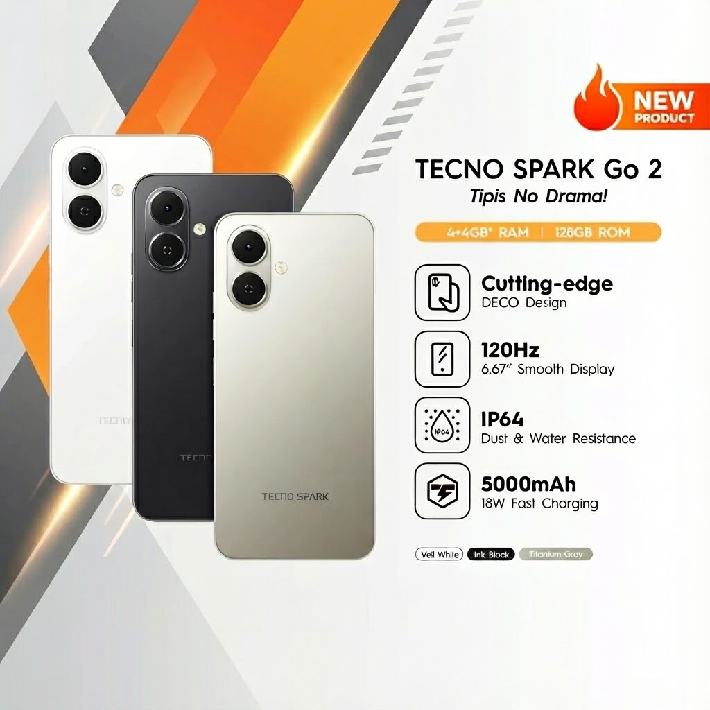 PHONEAREA - TECNO SPARK GO 2 4/128 4/64