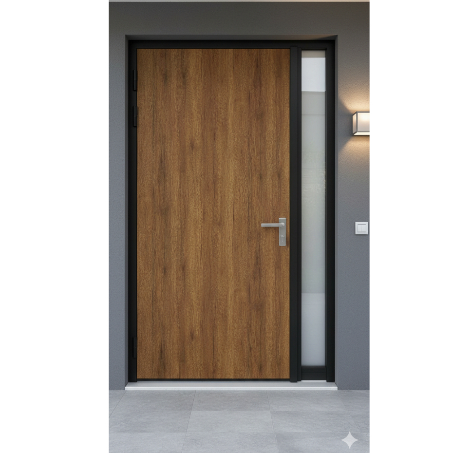 Daun Pintu Minimalis Modern Lapis HPL Ukuran dan Motif Custom Cocok untuk Pintu Kamar Rumah Kantor