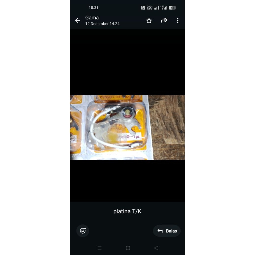 kijang platina 0'25 denso@