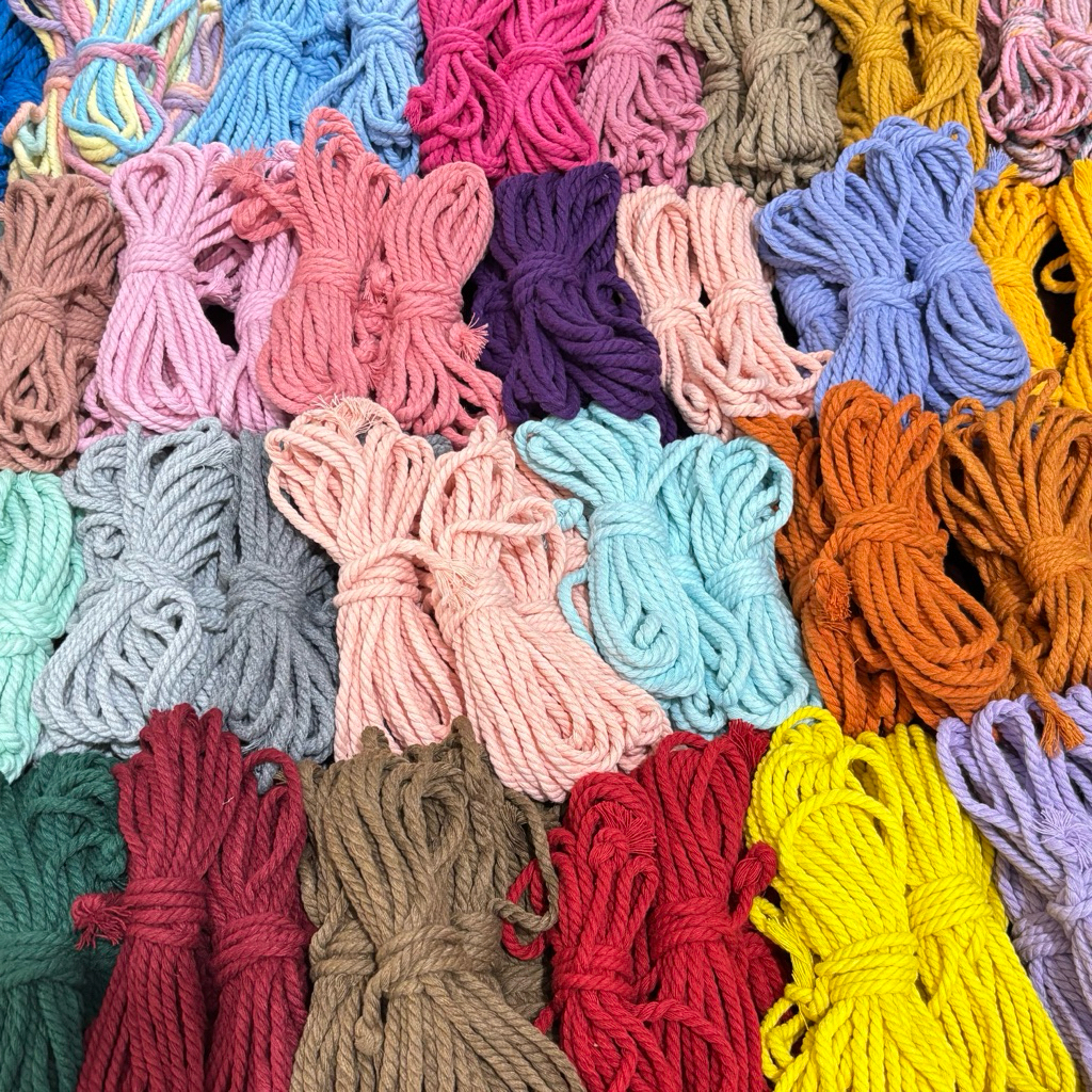 Tali Katun Macrame 4MM, 5 Meter