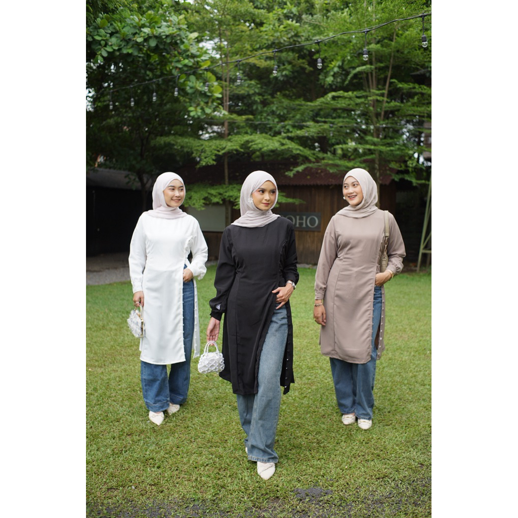 Tisvani Tunic | Tunic Polos Wanita