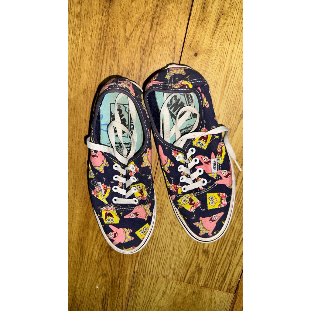 vans x spongebob size 37