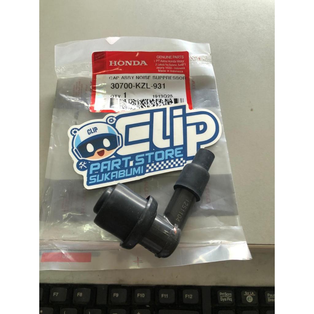 CAP ASSY NOISE SUPPRESSOR BEAT FI CANGKLONG BUSI BEAT FI KOP BUSI BEAT FI TUTUP BUSI BEAT FI RUMAH B