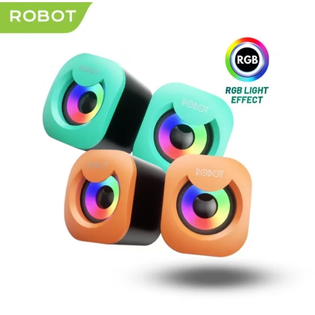 robot rs180 speaker multimedia / speaker komputer robot rs180 / speaker robot rs180 / speaker laptop
